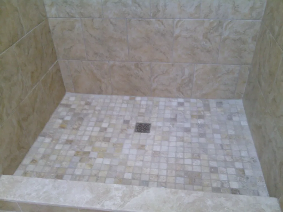 Shower with accessibility by Tic Tac Tile Co. - Photo 18