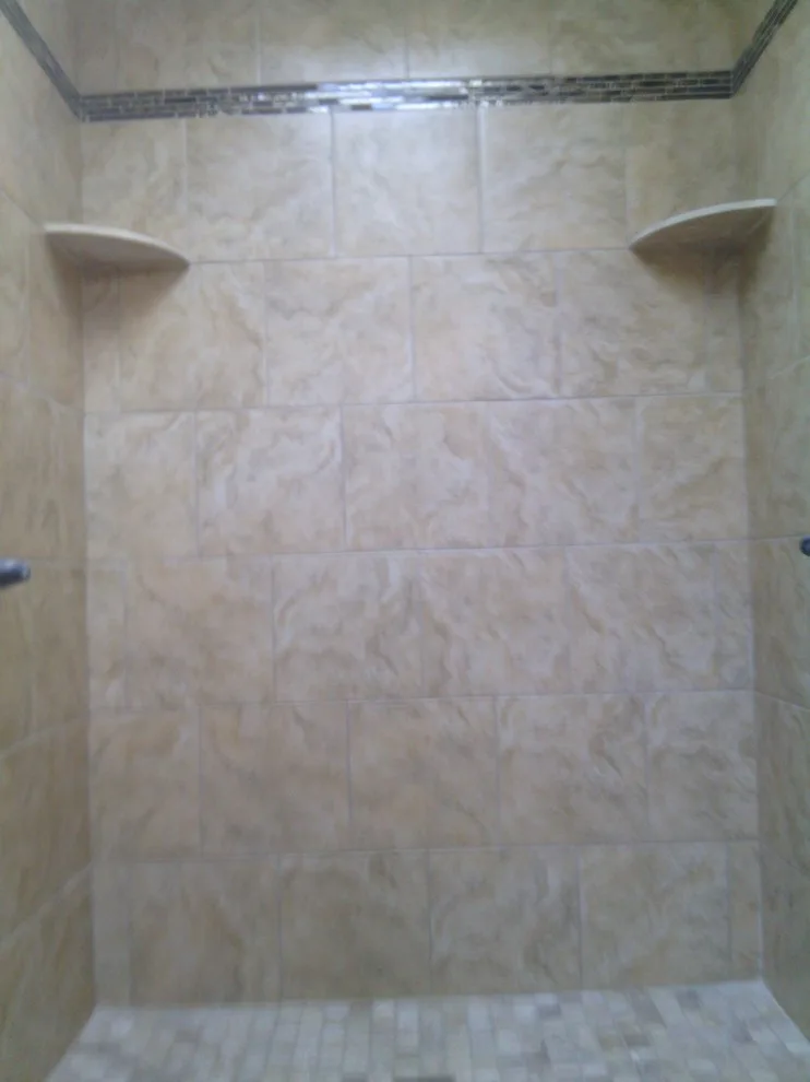 Shower with accessibility by Tic Tac Tile Co. - Photo 22