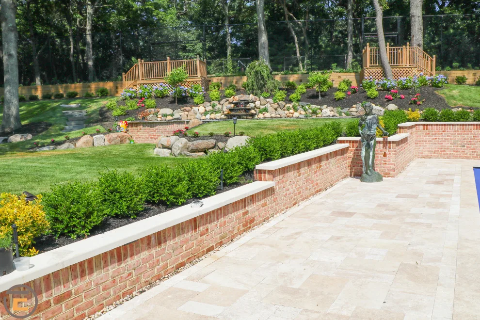 Muttontown, NY Walnut Travertine by NT Pavers - Photo 8
