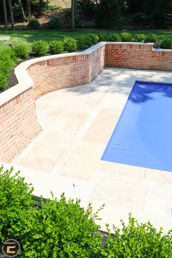 Muttontown, NY Walnut Travertine by NT Pavers - Photo 12