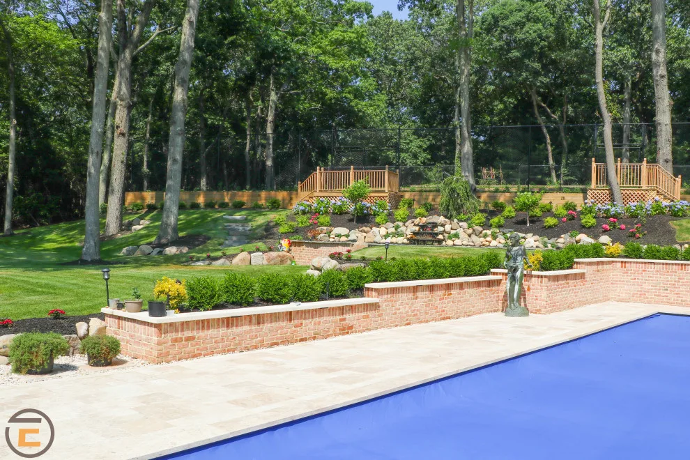 Muttontown, NY Walnut Travertine by NT Pavers - Photo 2