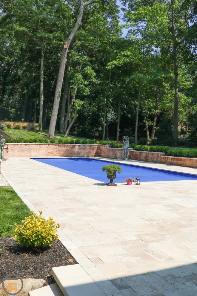 Muttontown, NY Walnut Travertine by NT Pavers - Photo 3