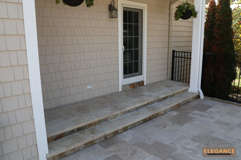 Connecticut Travertine Outdoor Space by NT Pavers - Photo 6