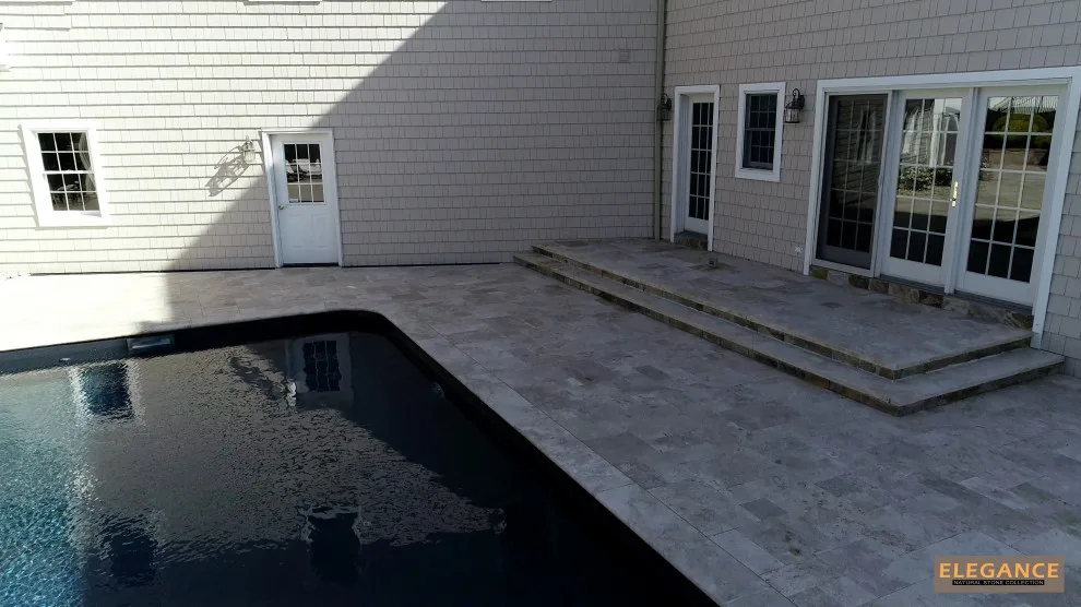 Connecticut Travertine Outdoor Space by NT Pavers - Photo 3