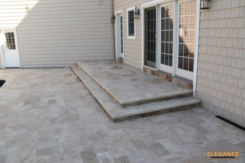 Connecticut Travertine Outdoor Space by NT Pavers - Photo 2