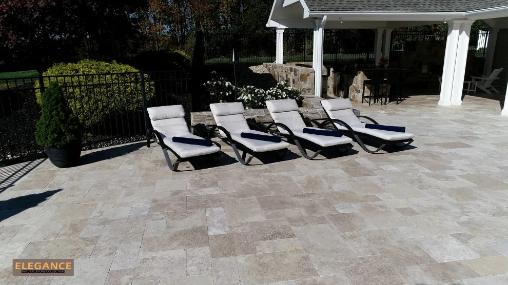 Connecticut Travertine Outdoor Space by NT Pavers - Photo 13
