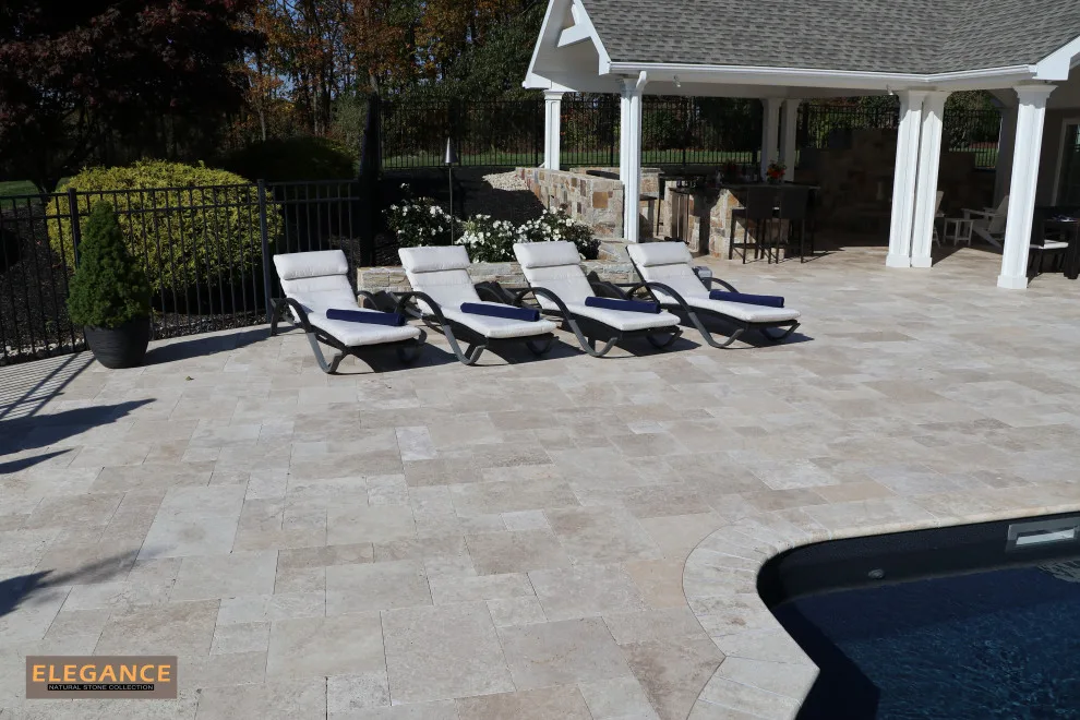 Connecticut Travertine Outdoor Space by NT Pavers - Photo 5