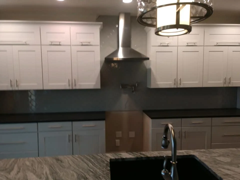 cozy gray subway tile backsplash by Wells Tile Company - Photo 2