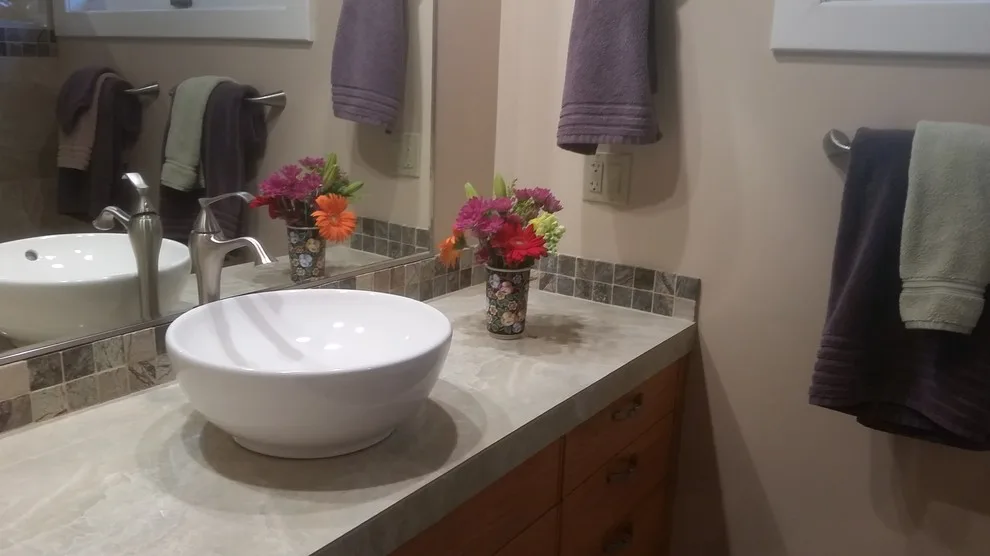 Ukiah West: Shower, Flooring, and Vanity Upgrade by Woodall Ceramic Tile - Photo 5