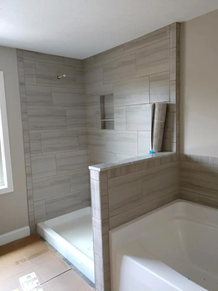 Willow Park bathing area by Wells Tile Company - Photo 3