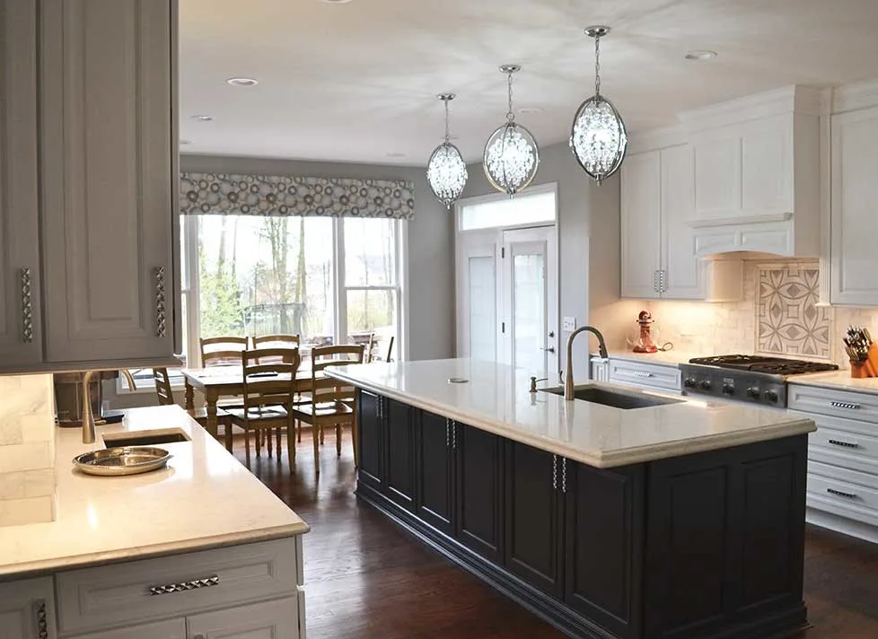 Dual-Hued Kitchen Cabinets by Jim Carver & Sons Home Improvements - Photo 2