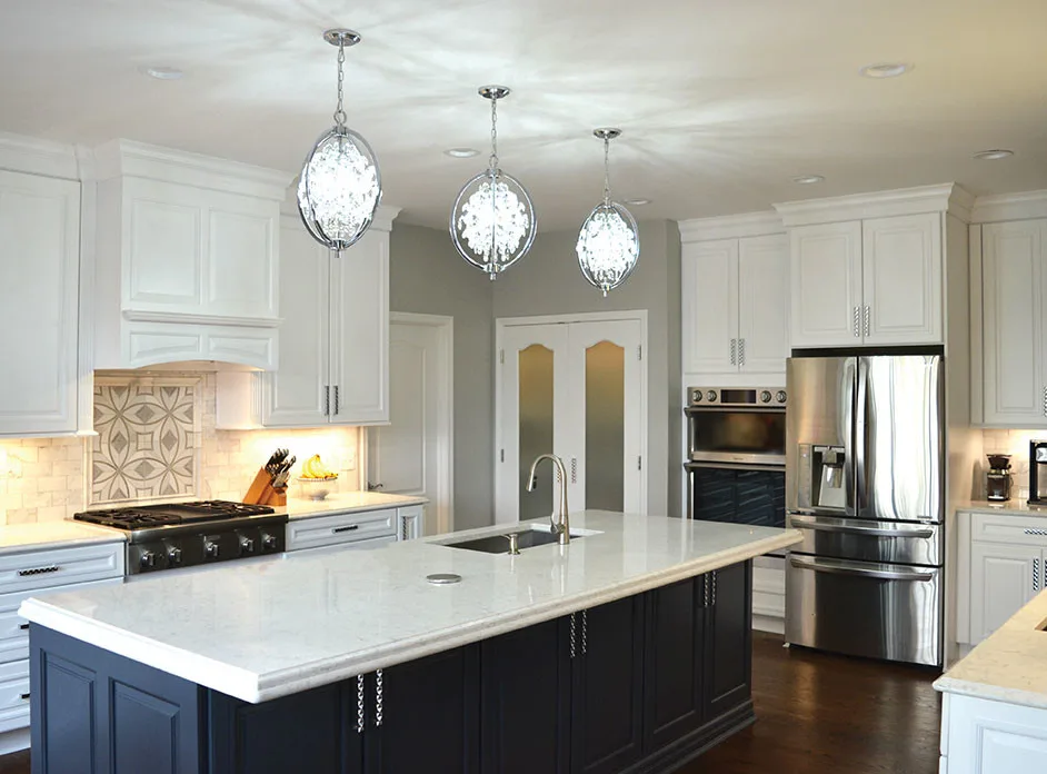 Dual-Hued Kitchen Cabinets by Jim Carver & Sons Home Improvements - Photo 11