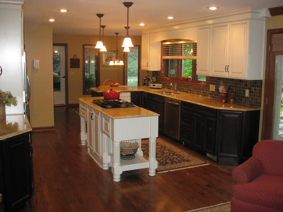 Dual-Hued Kitchen Cabinets by Jim Carver & Sons Home Improvements - Photo 5