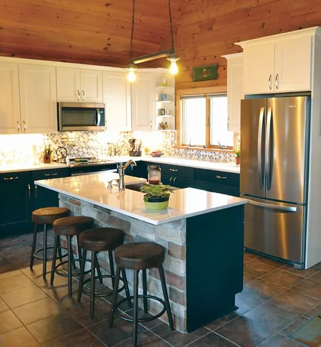 Dual-Hued Kitchen Cabinets by Jim Carver & Sons Home Improvements - Photo 3