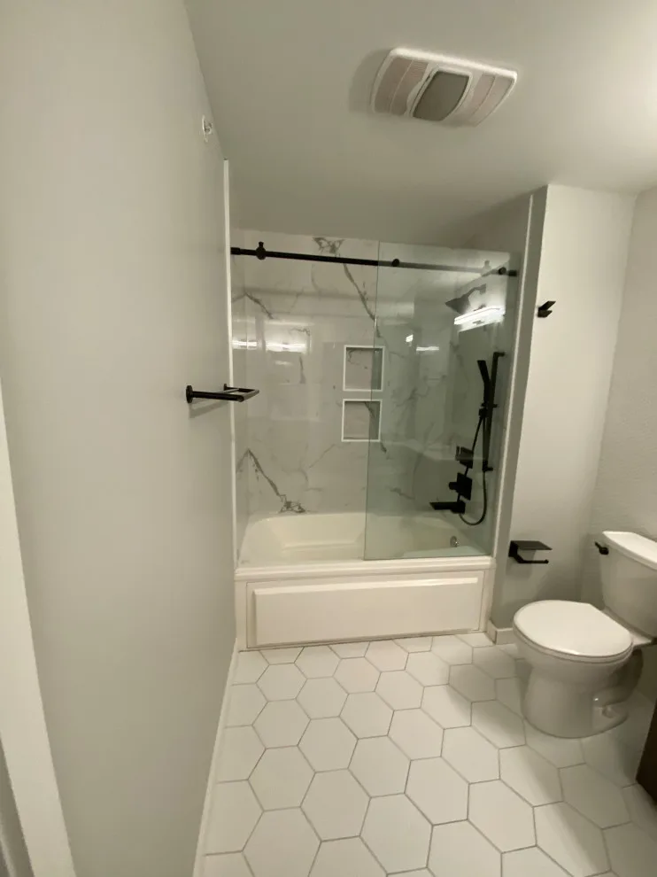 24x48 Tiled Shower and Tub Enclosure by Paramount Tile Design - Photo 3