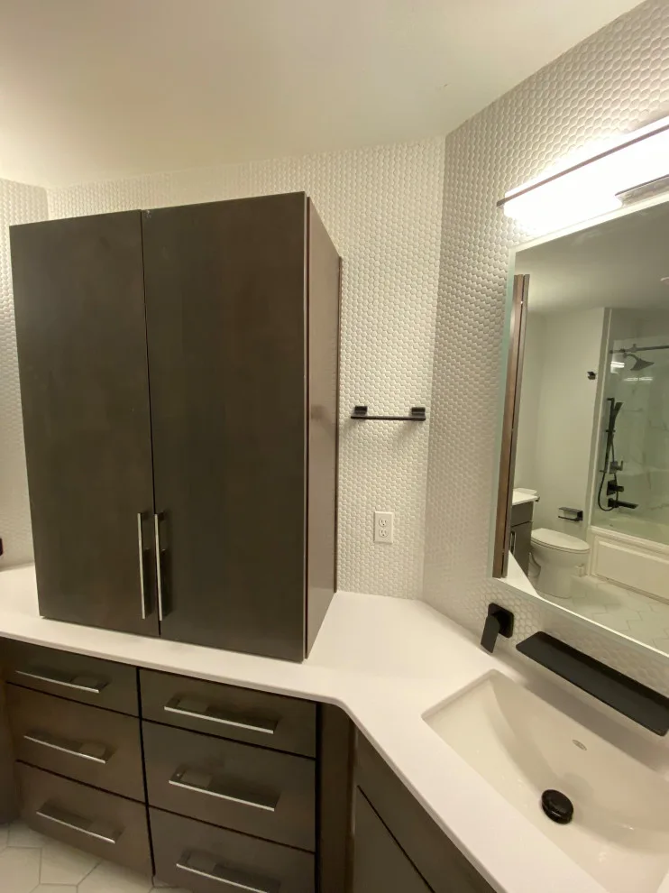 24x48 Tiled Shower and Tub Enclosure by Paramount Tile Design - Photo 14