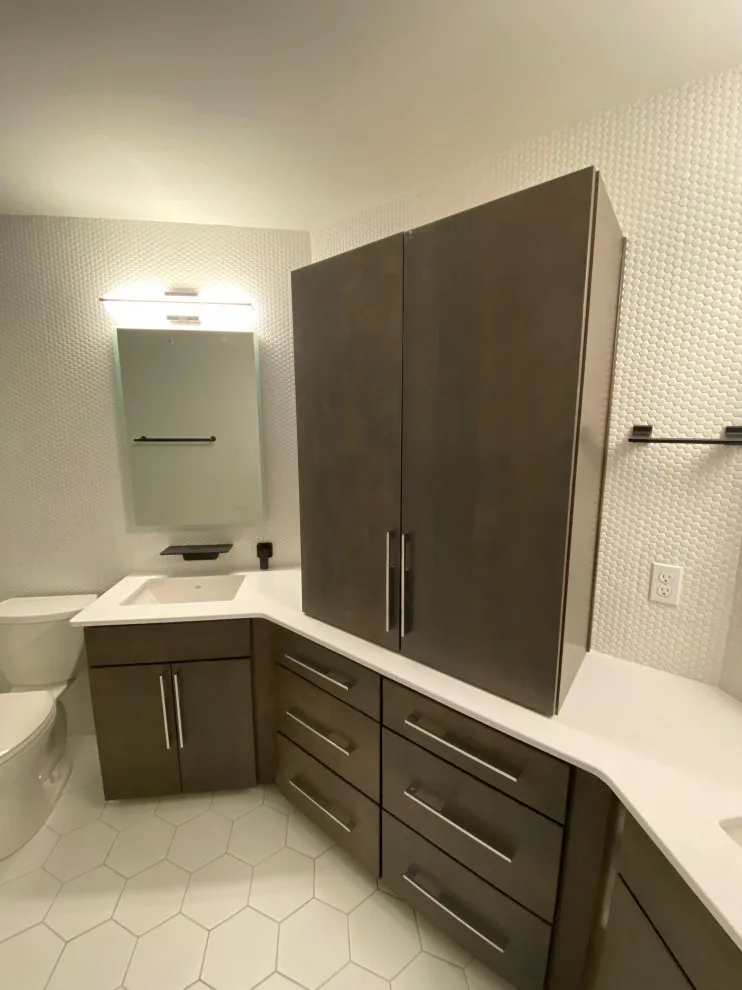 24x48 Tiled Shower and Tub Enclosure by Paramount Tile Design - Photo 12
