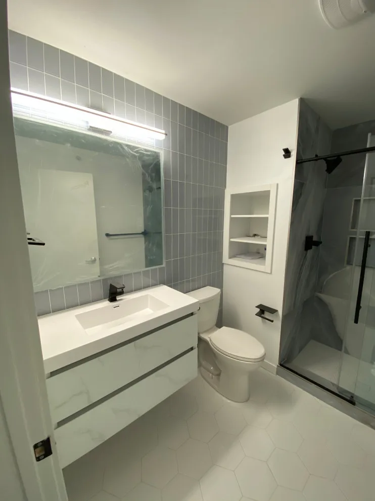 24x48 Tiled Shower and Tub Enclosure by Paramount Tile Design - Photo 2
