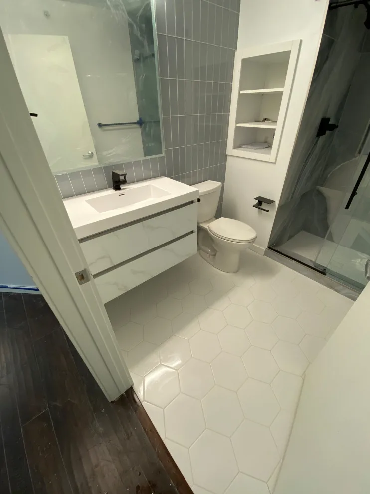 24x48 Tiled Shower and Tub Enclosure by Paramount Tile Design - Photo 7
