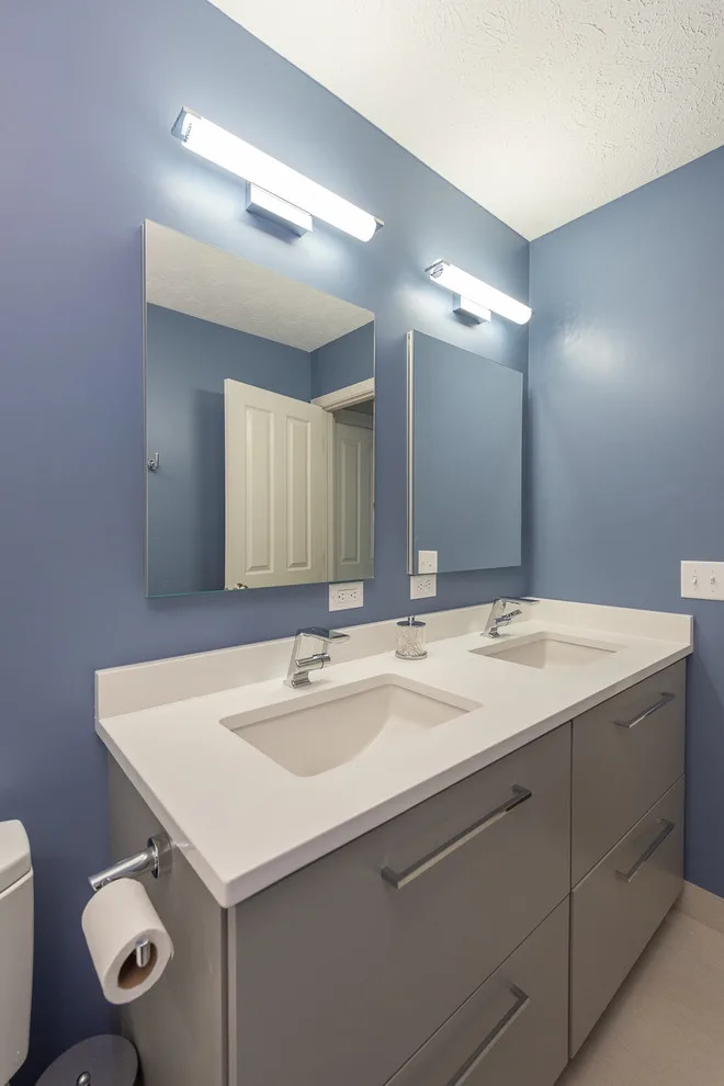 Shared Bathroom on the 2nd Floor - Fishers IN - 2018 by The HomeWright, LLC - Photo 2