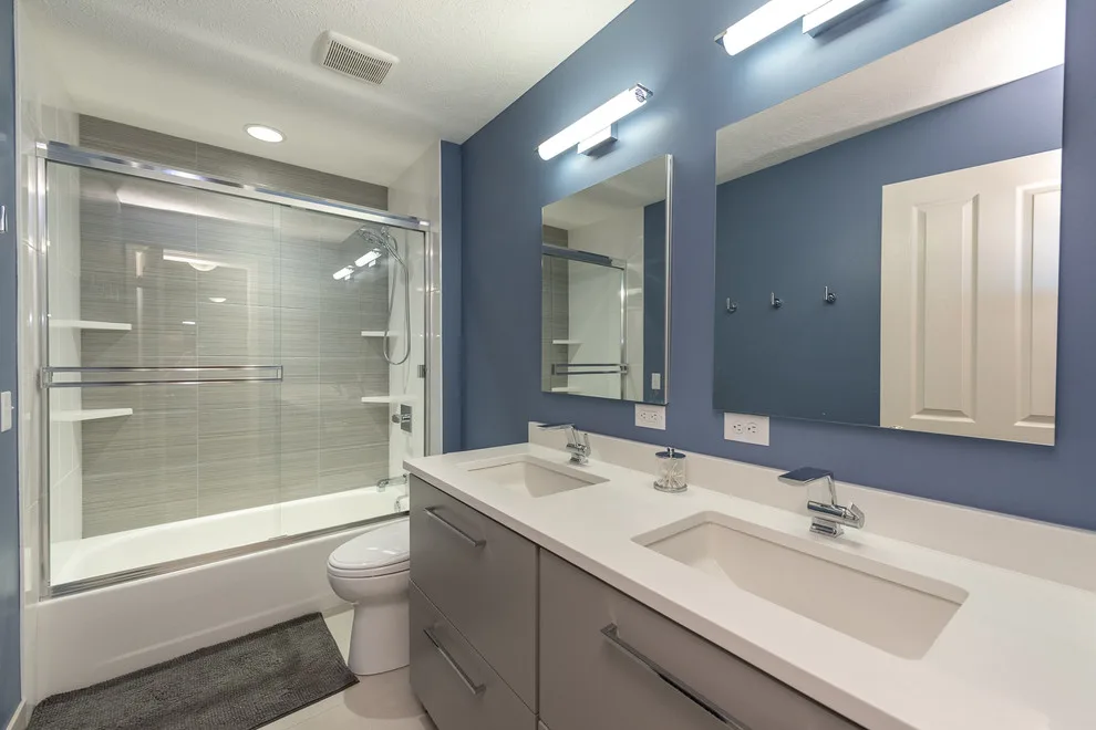 Shared Bathroom on the 2nd Floor - Fishers IN - 2018 by The HomeWright, LLC - Photo 5