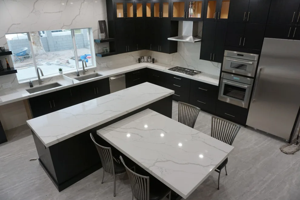 Dual-T Kitchen Island by Amos Tile LV - Photo 2