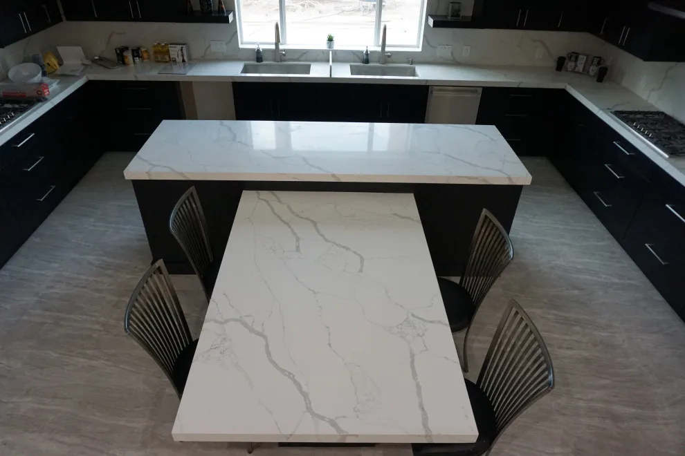 Dual-T Kitchen Island by Amos Tile LV - Photo 4