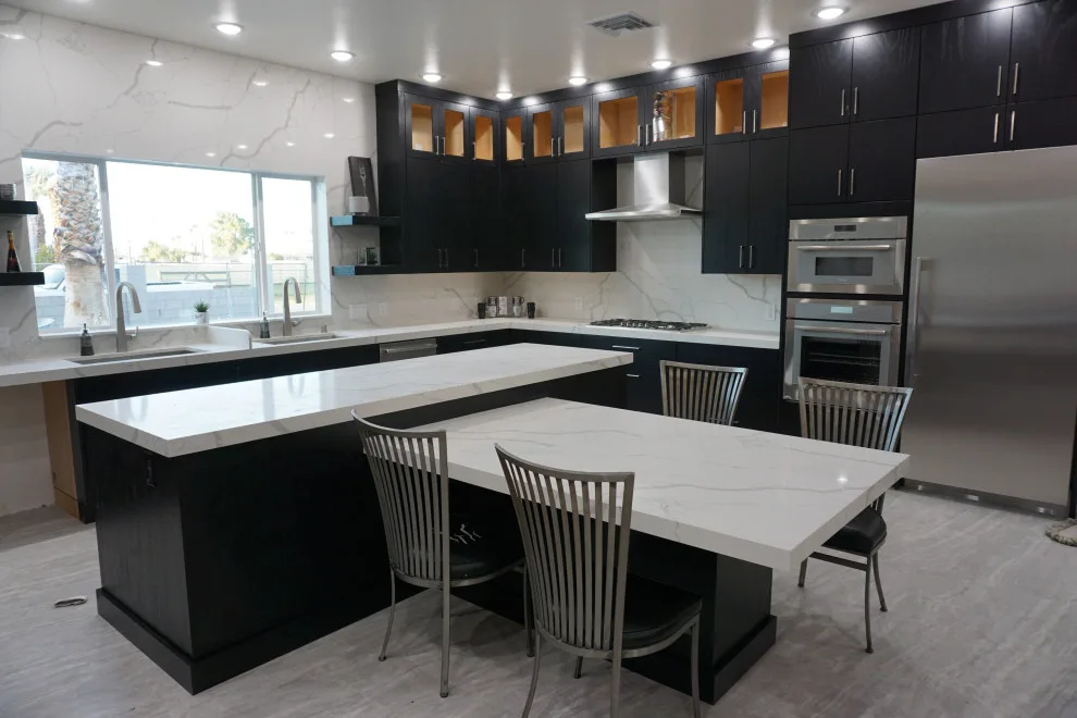 Dual-T Kitchen Island by Amos Tile LV - Photo 3