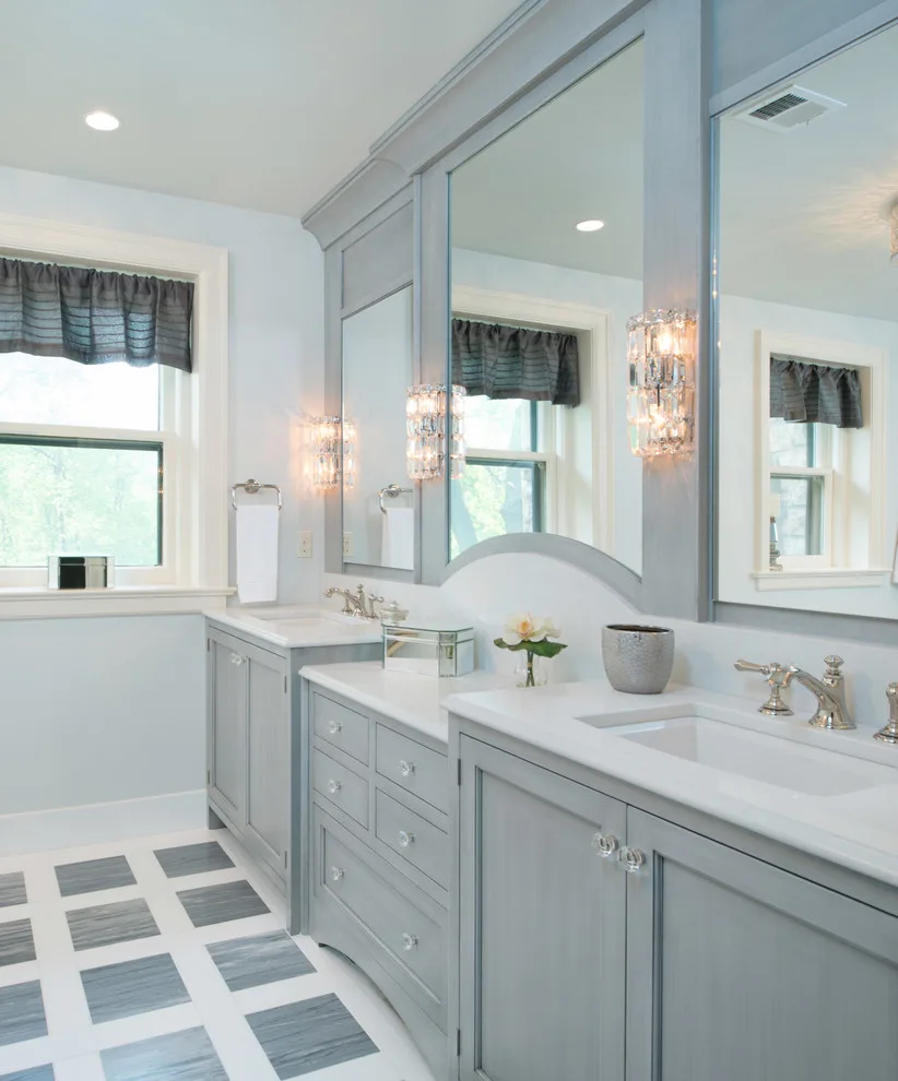 Master Bathroom for the 45th Symphony Designer Showhouse by Kitchen Studio: Kansas City - Photo 5