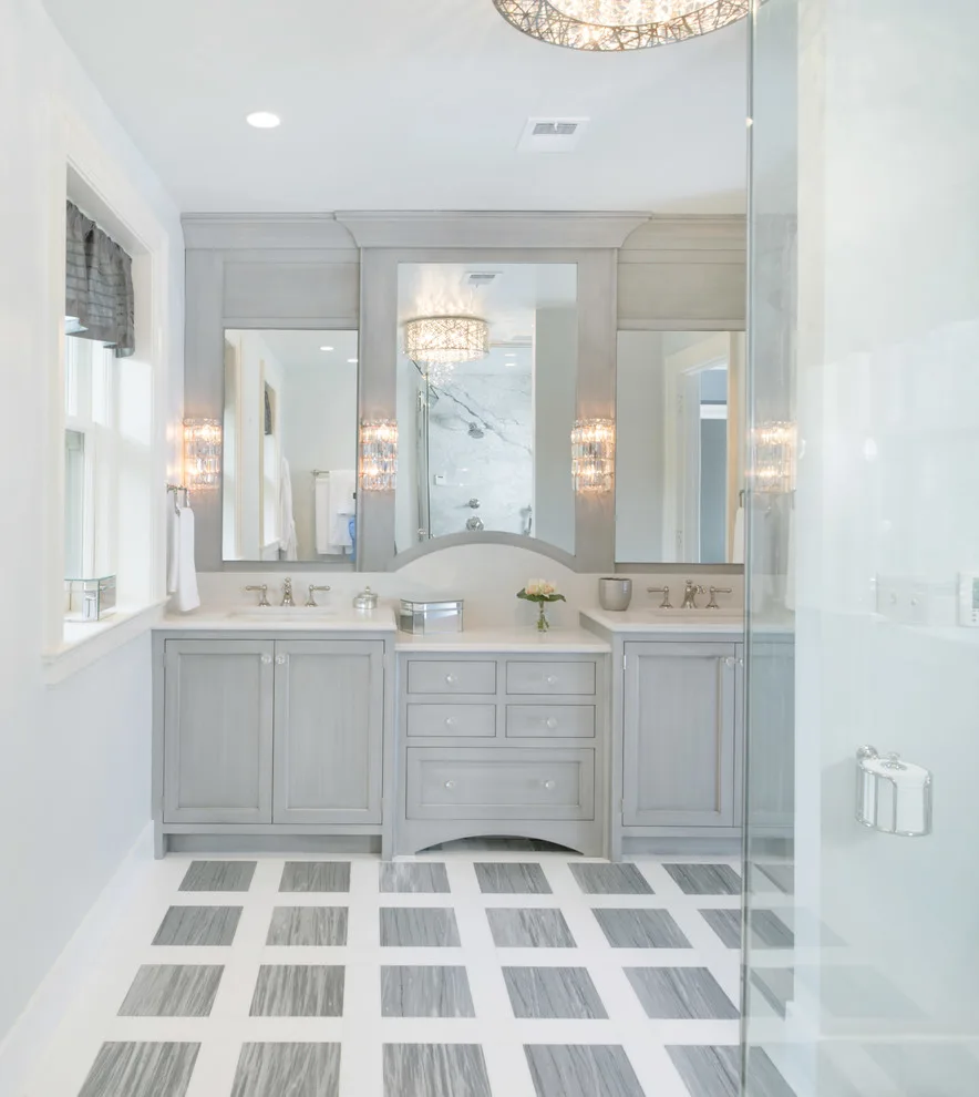Master Bathroom for the 45th Symphony Designer Showhouse by Kitchen Studio: Kansas City - Photo 3