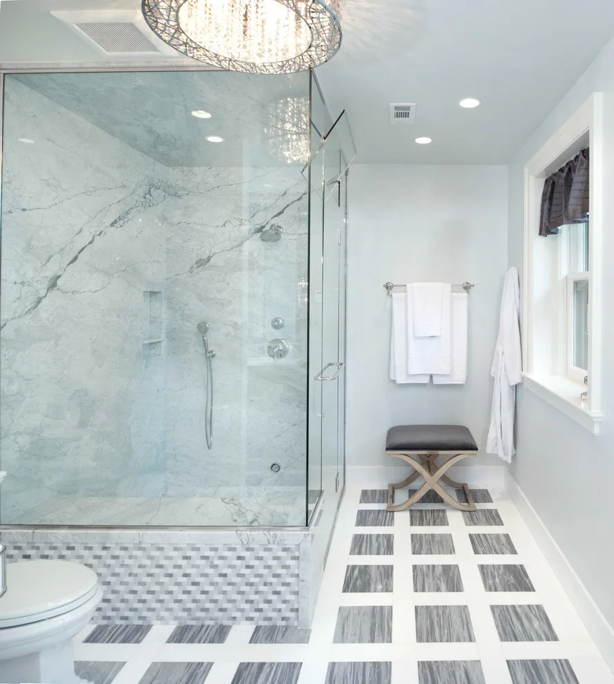 Master Bathroom for the 45th Symphony Designer Showhouse by Kitchen Studio: Kansas City - Photo 8