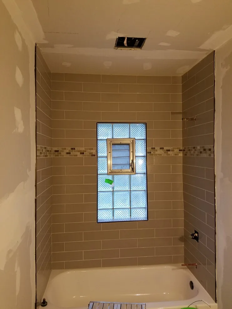 12x4 Subway Tile Bath Surround by Paramount Tile Design - Photo 3