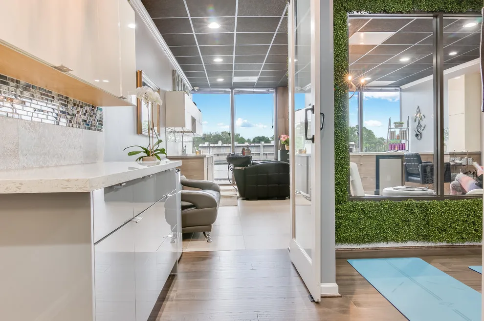 A Hair Salon and Yoga Studio by Kitchen And Home Design - Photo 8