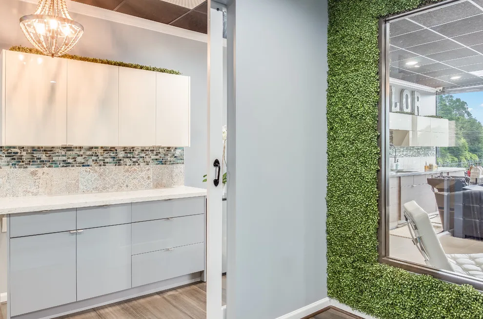 A Hair Salon and Yoga Studio by Kitchen And Home Design - Photo 7