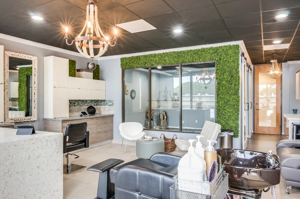 A Hair Salon and Yoga Studio by Kitchen And Home Design - Photo 14