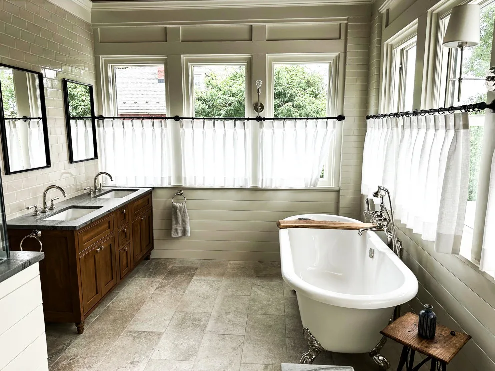 Farmhouse-inspired bathroom by Sidney Enterprises - Photo 10