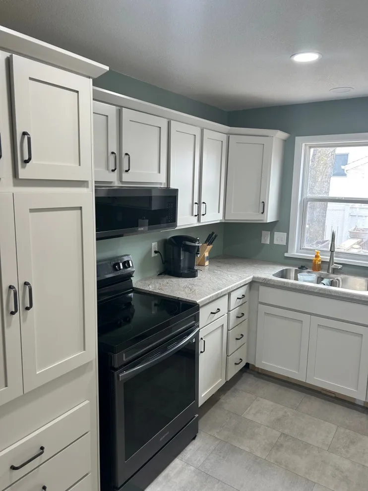 Contemporary Elegance in Morning Dew Cabinets by Kitchen Solvers Of Eau Claire - Photo 6