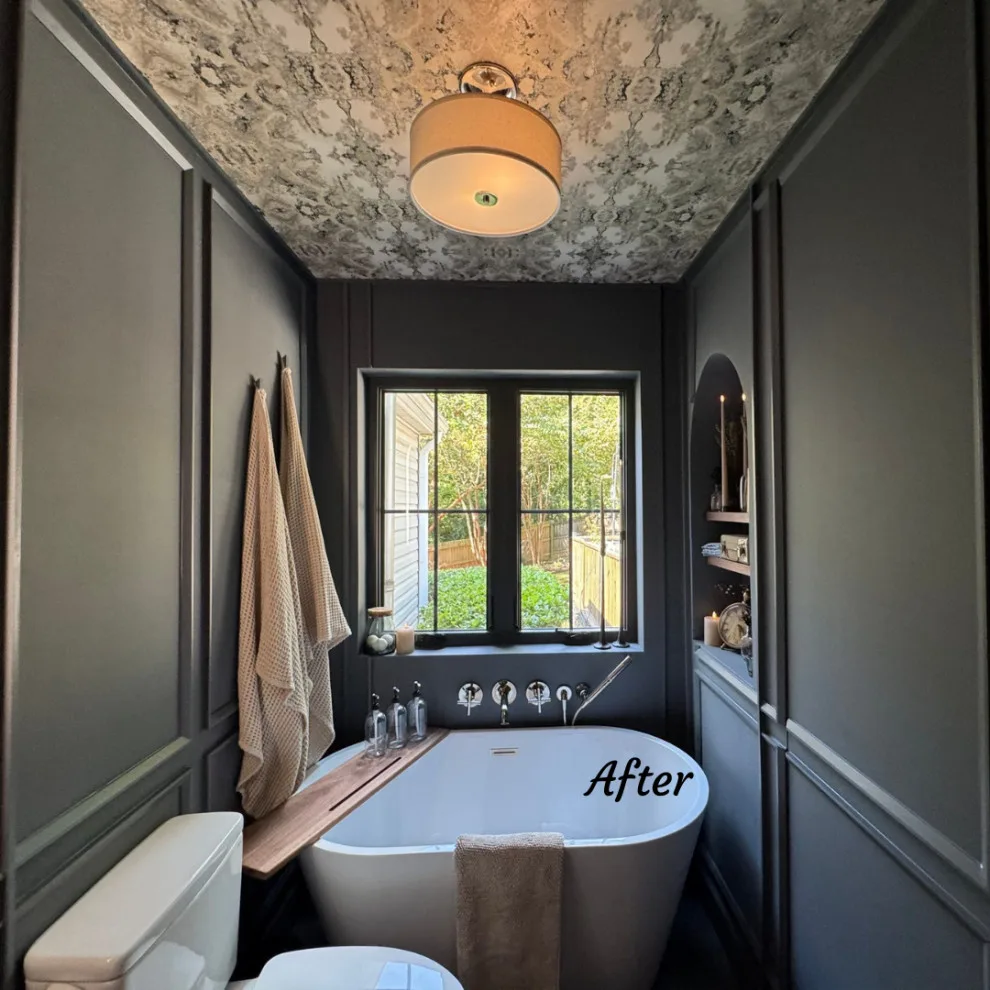 An Elegant Bathroom for Guests by Intown Craftsmen - Photo 7