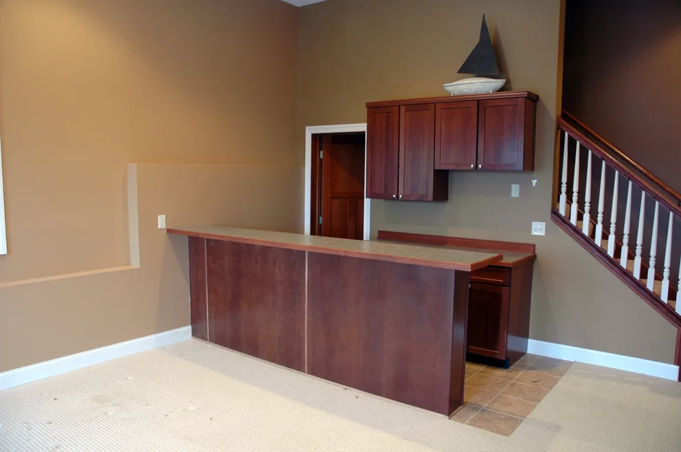 A Wine Enthusiast's Concept for a Basement Entertainment Space by Jacobson Construction - Photo 3