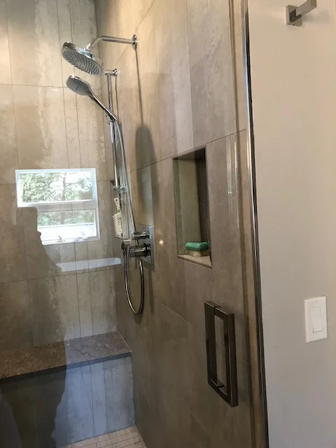 Log Hill Master Bathroom Renovation by Colorado Kitchen & Bath Design - Photo 6