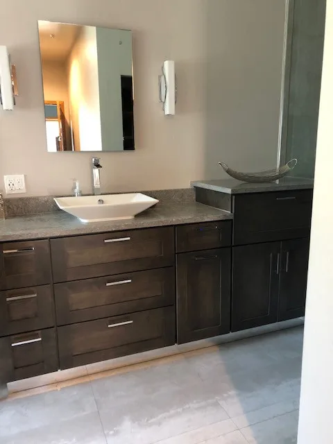 Log Hill Master Bathroom Renovation by Colorado Kitchen & Bath Design - Photo 8