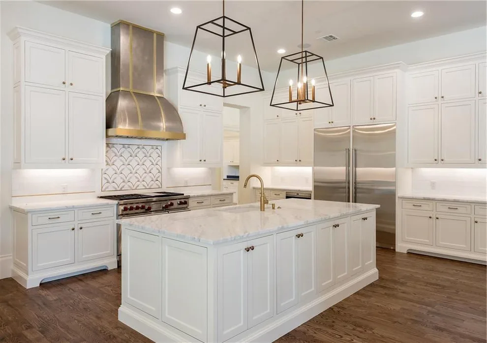 Brass and Acrylic at the Island by Boss Design Center - Photo 4