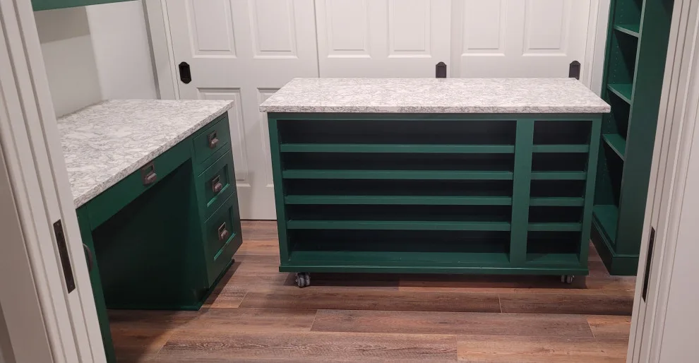 Adirondack-Themed Basement Renovation by Belle Ville Design Build - Photo 2