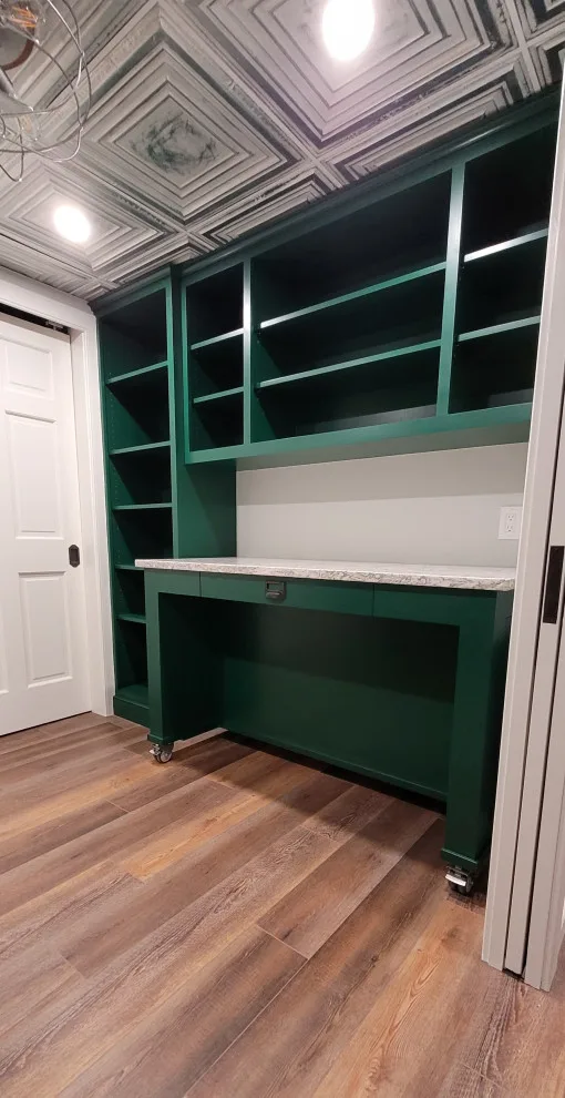 Adirondack-Themed Basement Renovation by Belle Ville Design Build - Photo 8