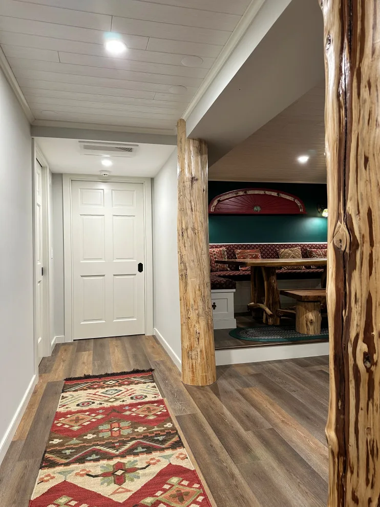 Adirondack-Themed Basement Renovation by Belle Ville Design Build - Photo 13