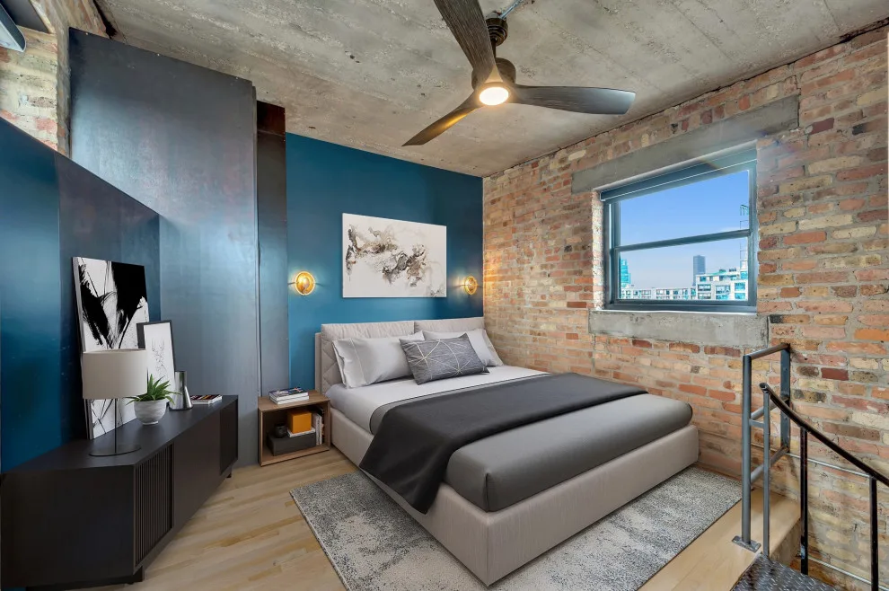1017 W. Washington Blvd, West Loop Penthouse in Chicago by Cabanilla Design Collective - Photo 12