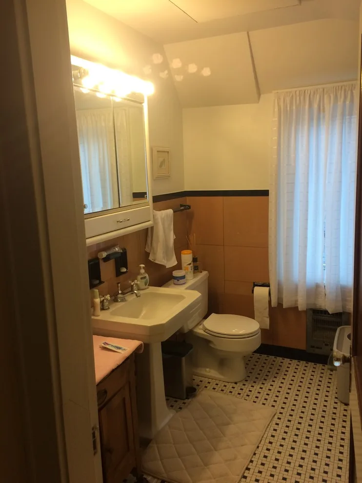 Modern Bathroom in a 1940s House by Bathroom And Kitchen Services, LLC - Photo 3