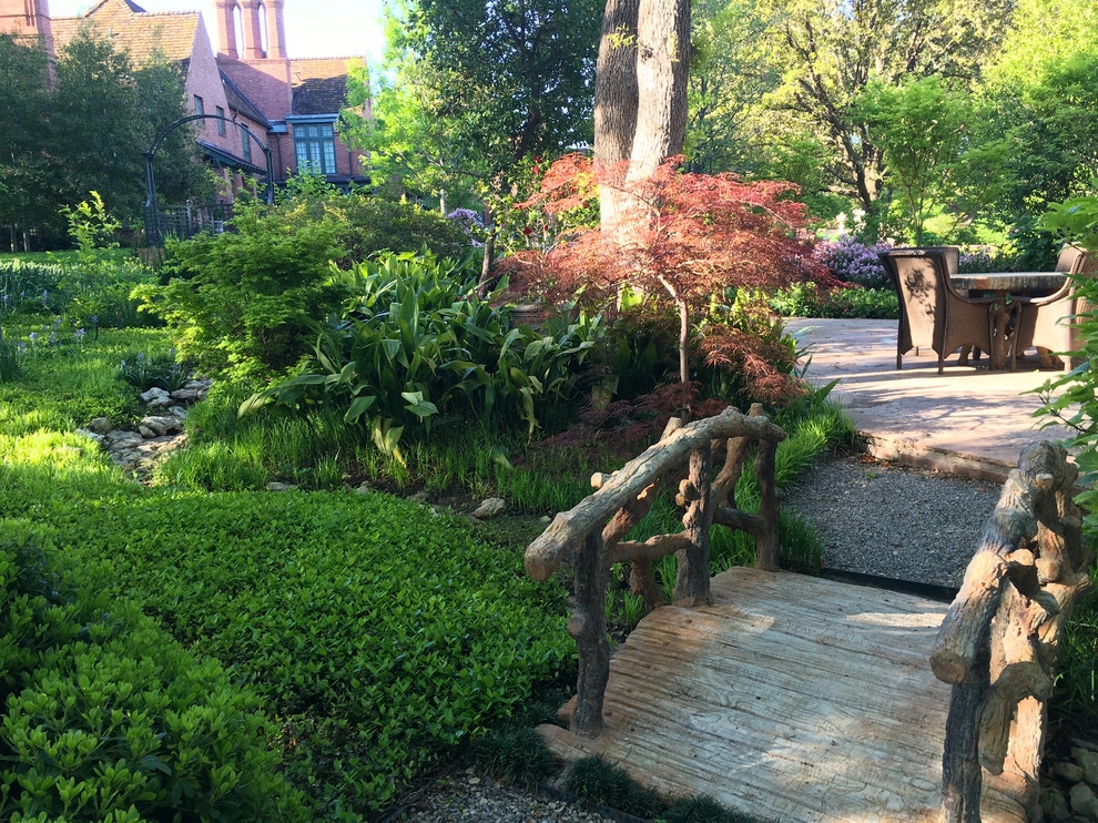 Historic Fort Worth Estate Garden by M. M. Moore Construction Company, Inc. - Photo 6