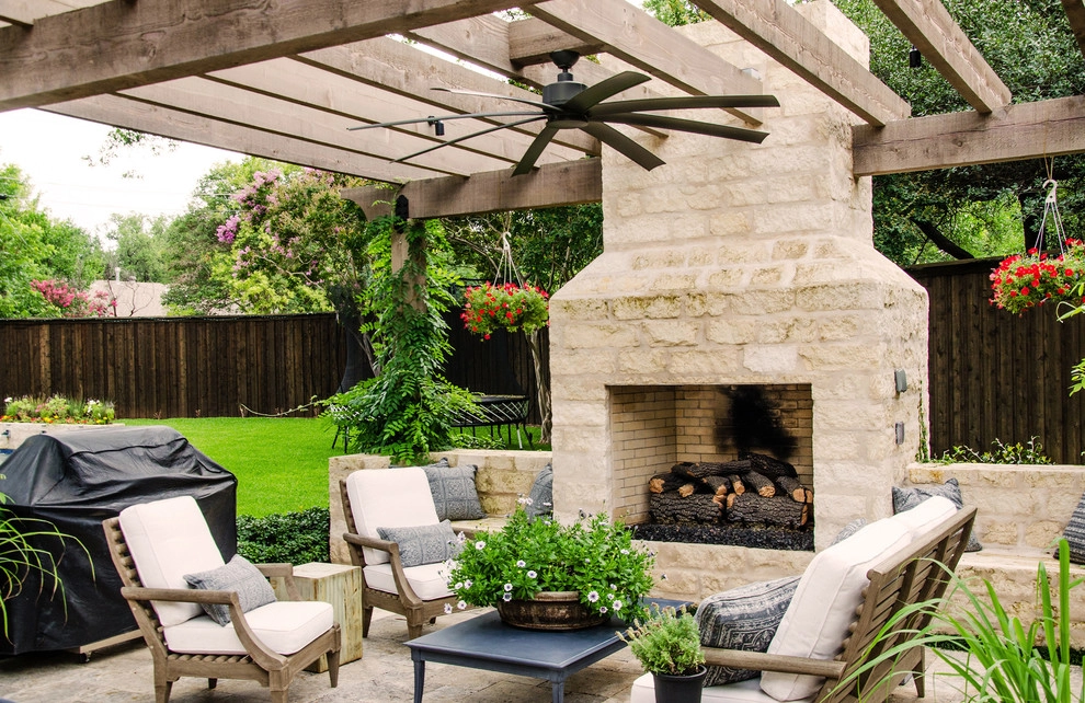 Northwest Dallas Backyard Remodel by M. M. Moore Construction Company, Inc. - Photo 3