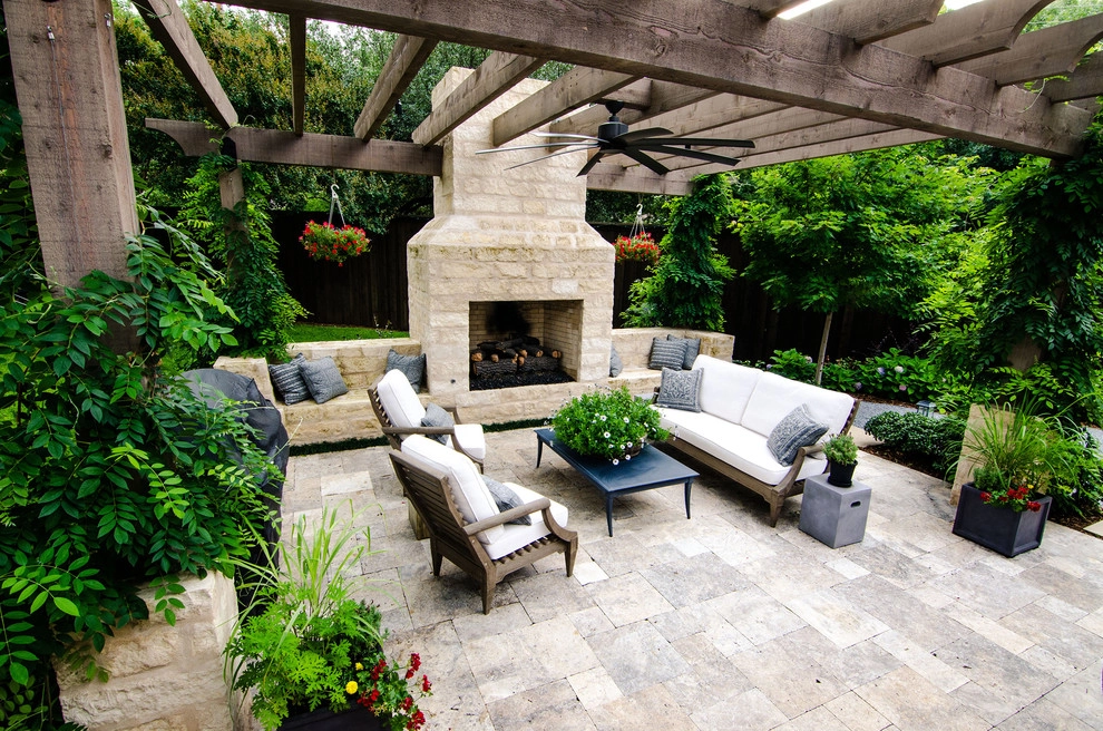Northwest Dallas Backyard Remodel by M. M. Moore Construction Company, Inc. - Photo 4